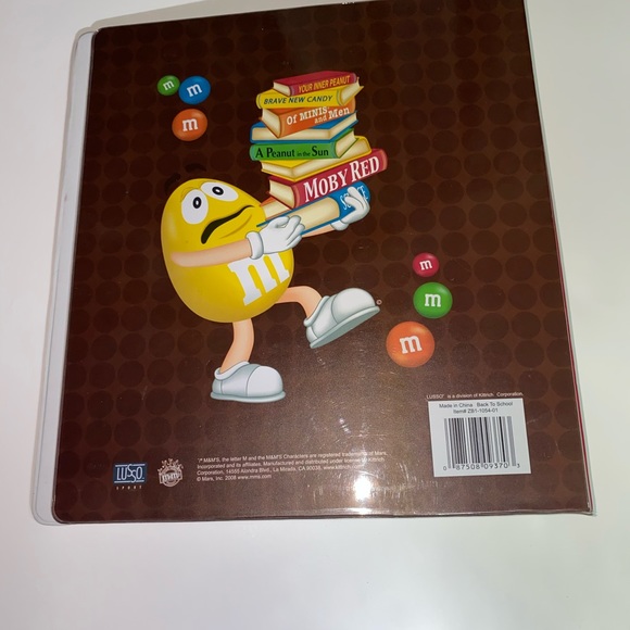 💸⭐️M&M’s Ring Binder - Picture 2 of 4